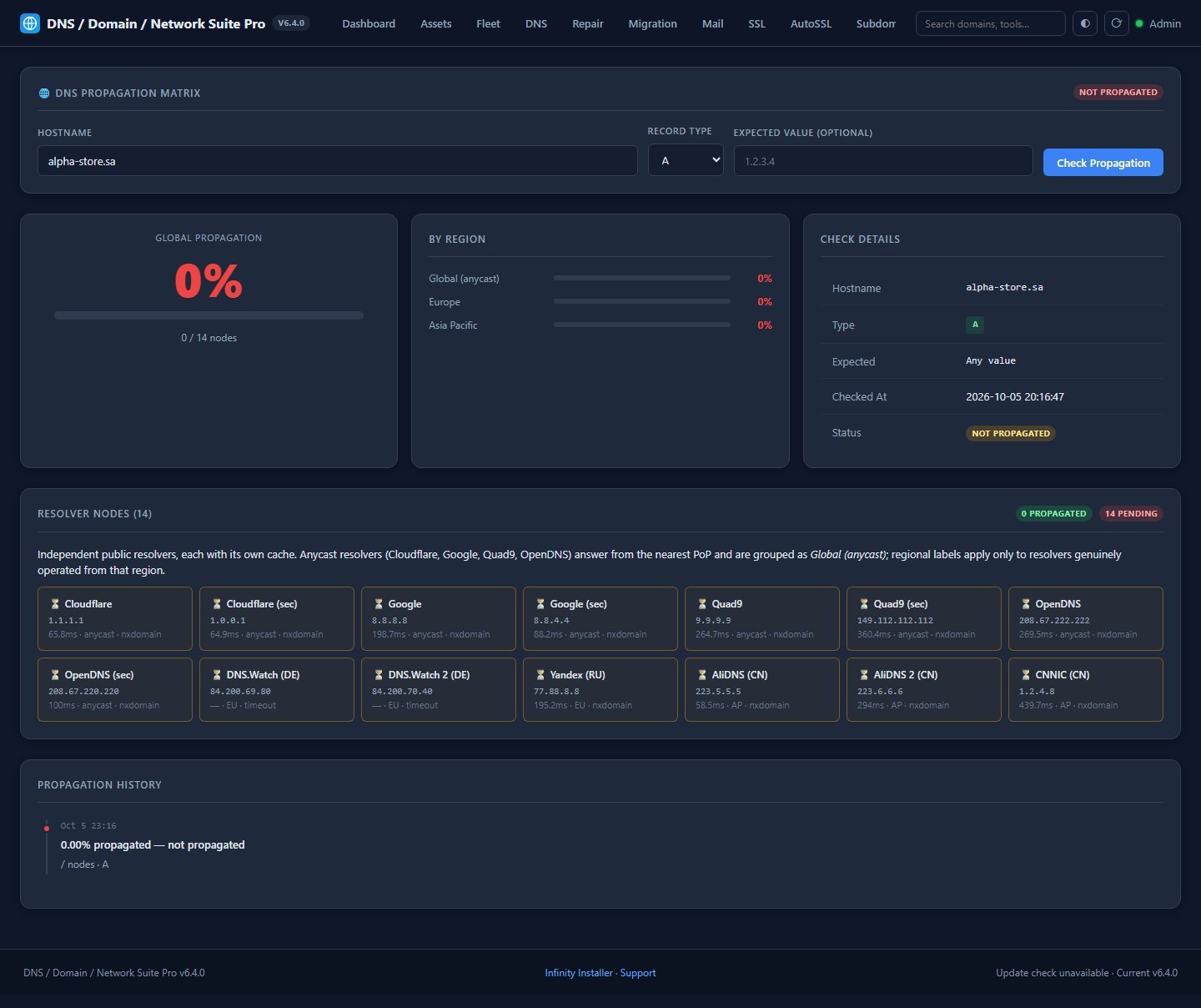 DNS / Domain / Network Suite Pro — screenshot 3
