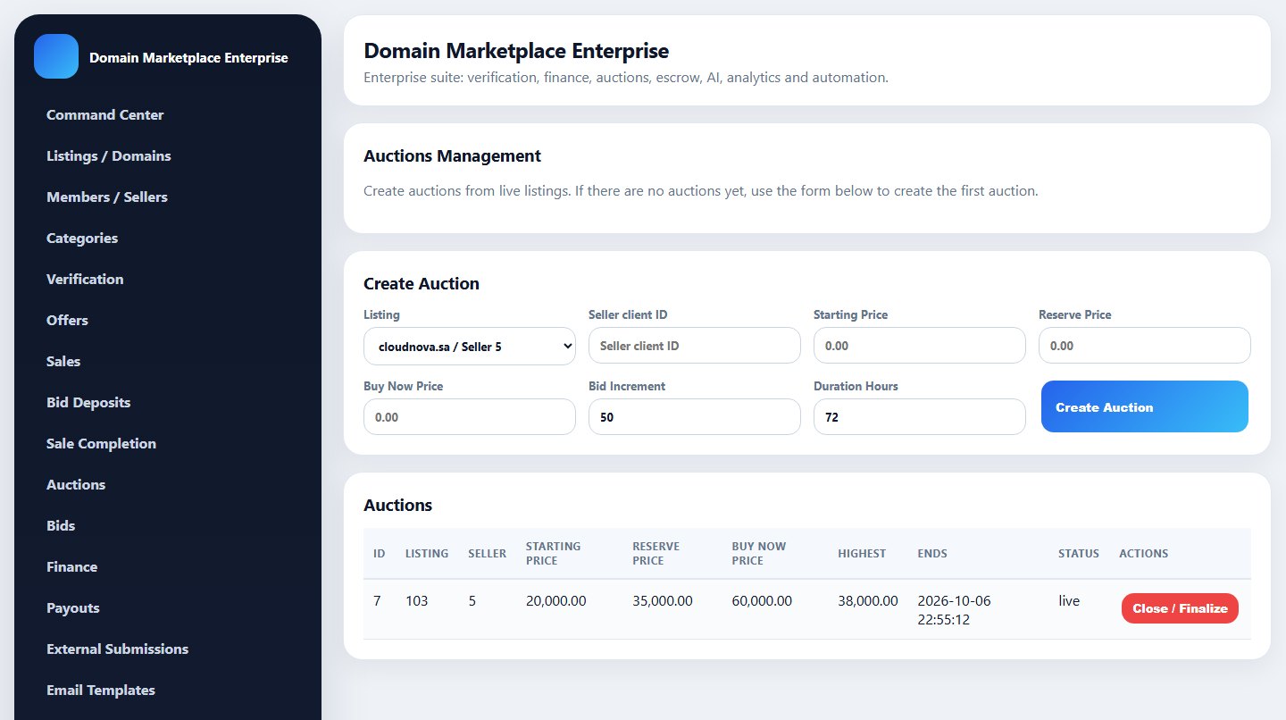 Domain Sell Auction Pro — screenshot 3