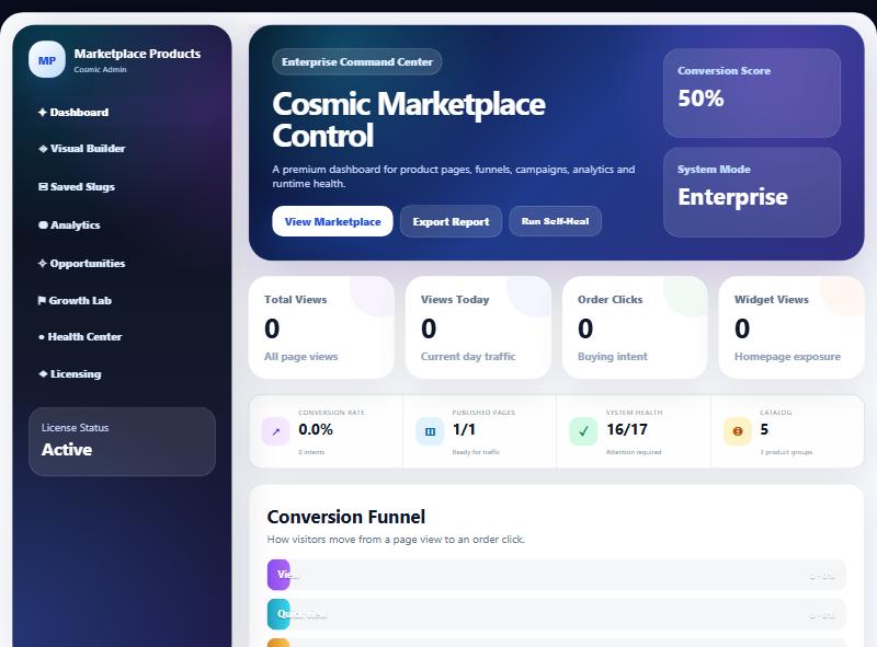 Marketplace Products Enterprise — screenshot 1