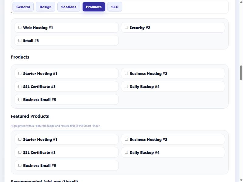 Marketplace Products Enterprise — screenshot 3