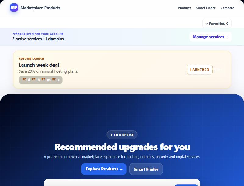 Marketplace Products Enterprise — screenshot 4