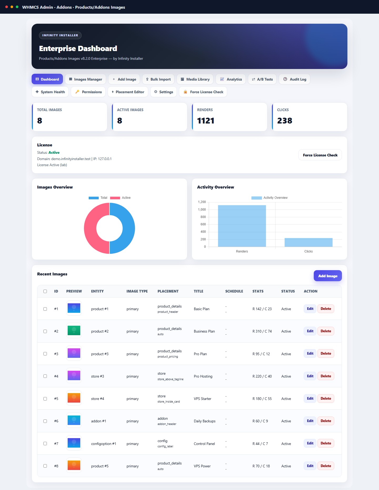 Products & Addons Images — screenshot 1