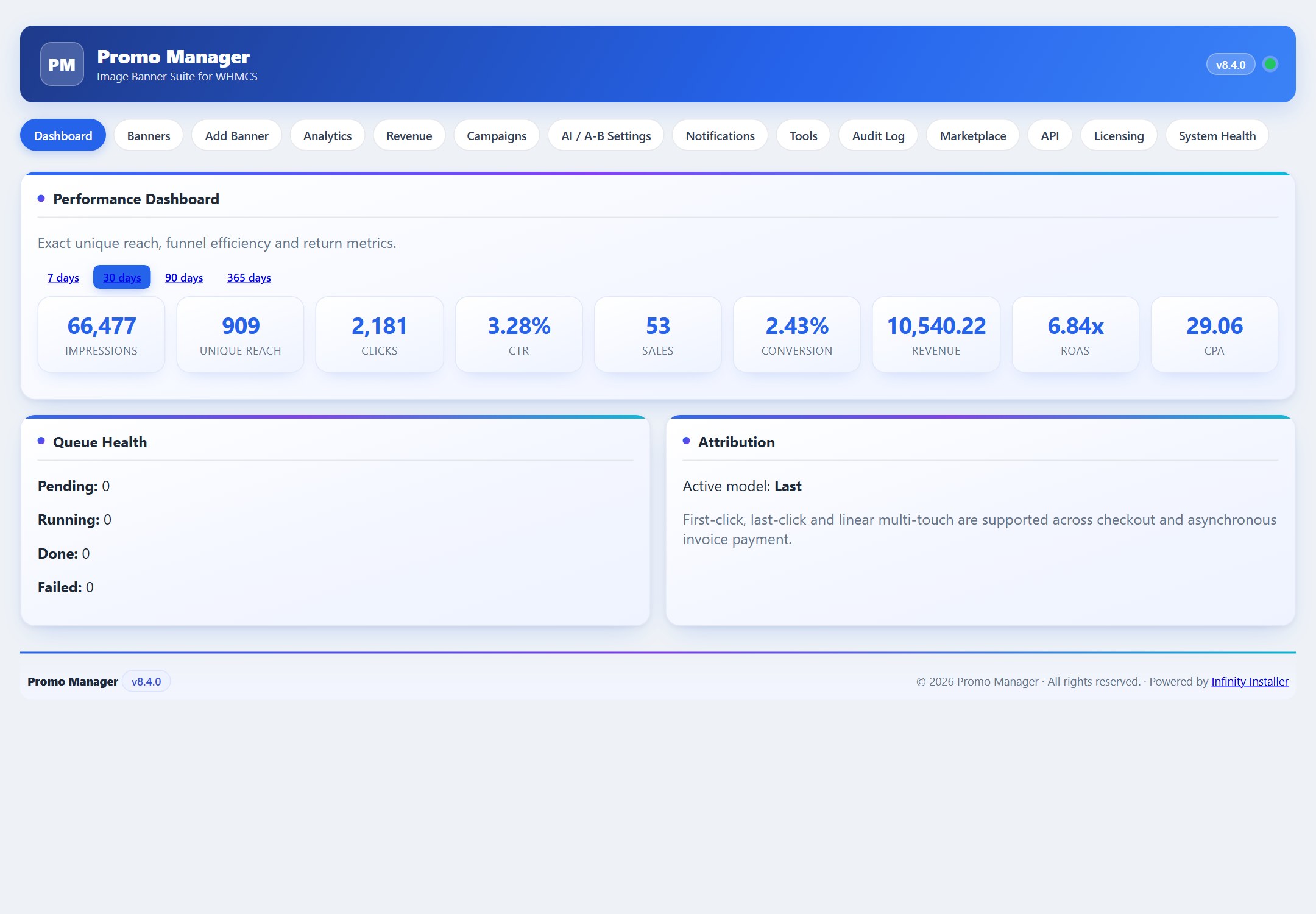 Promo Manager — screenshot 1