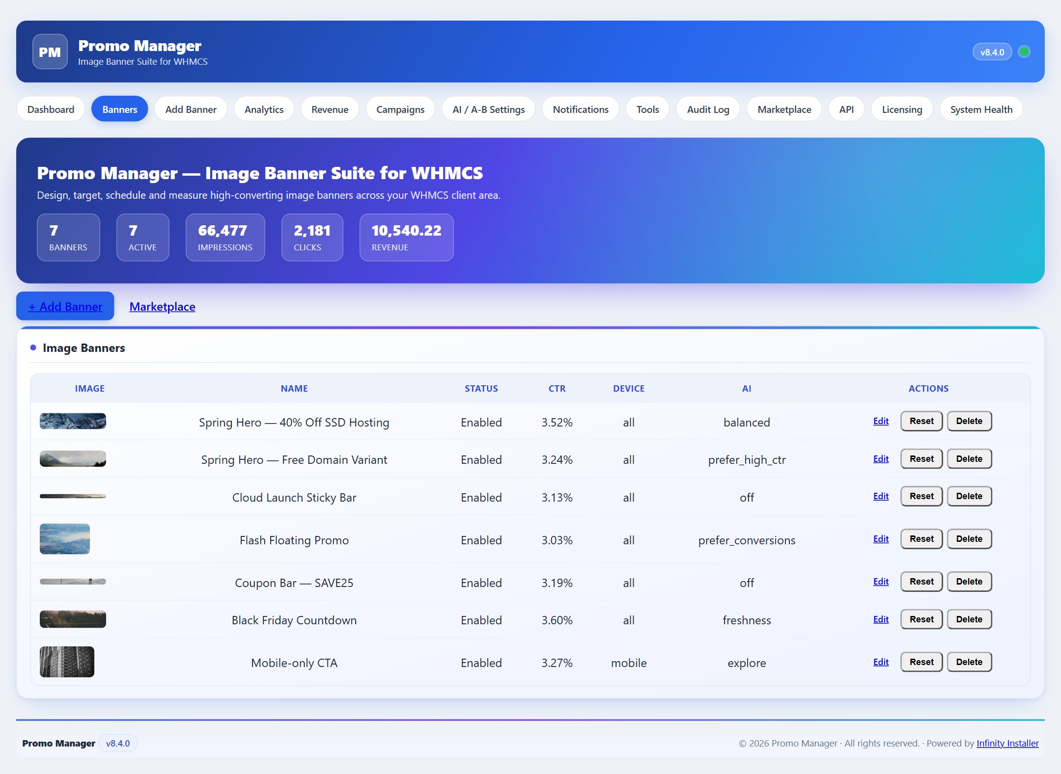 Promo Manager — screenshot 3